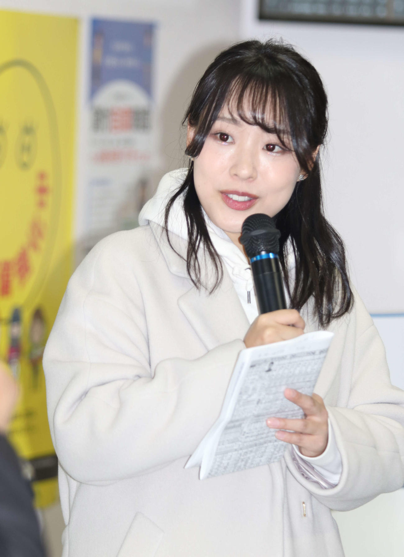 競輪イベントにゲスト出演した21年ガールズグランプリ優勝の高木さん