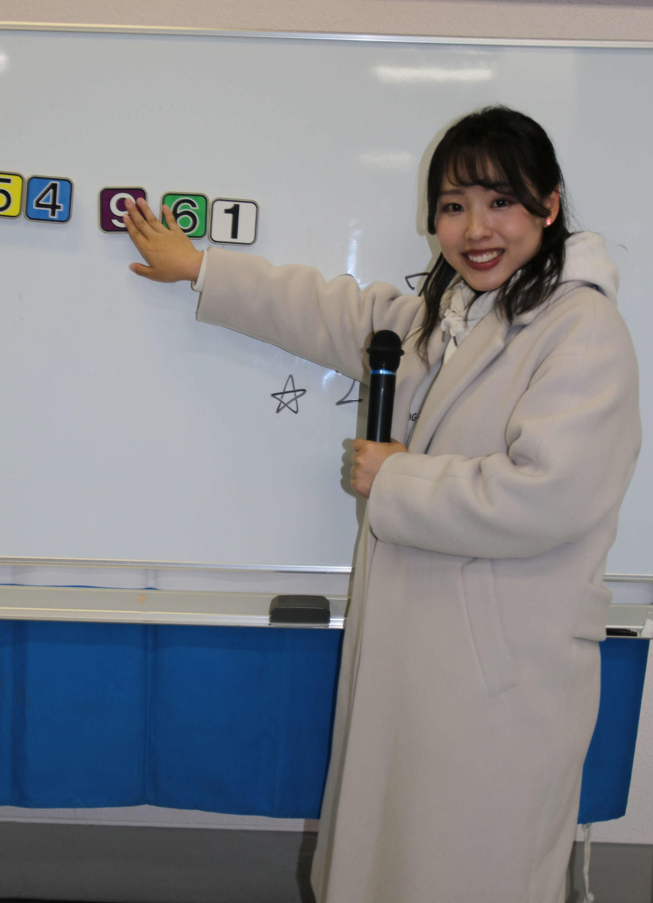 競輪イベントにゲスト出演した21年ガールズグランプリ優勝の高木さん