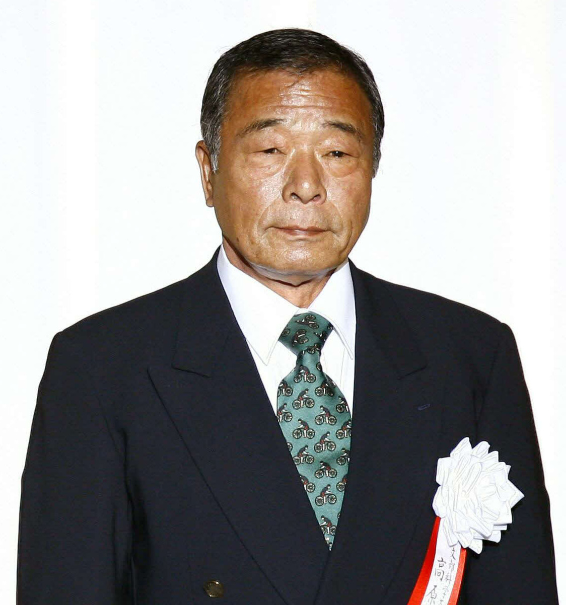 日本プロスポーツ大賞の表彰式に臨む高原永伍さん(2007年12月26日撮影)