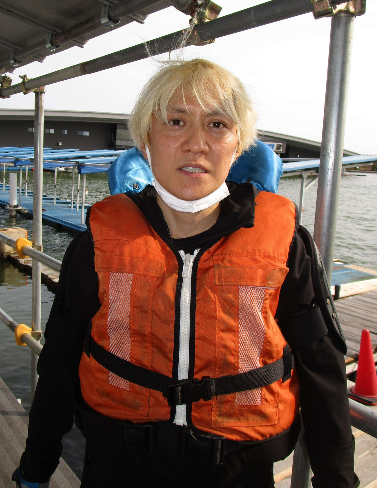 ワースト機を底上げし、準優進出を果たした藤岡俊介（撮影・安井雅彦）