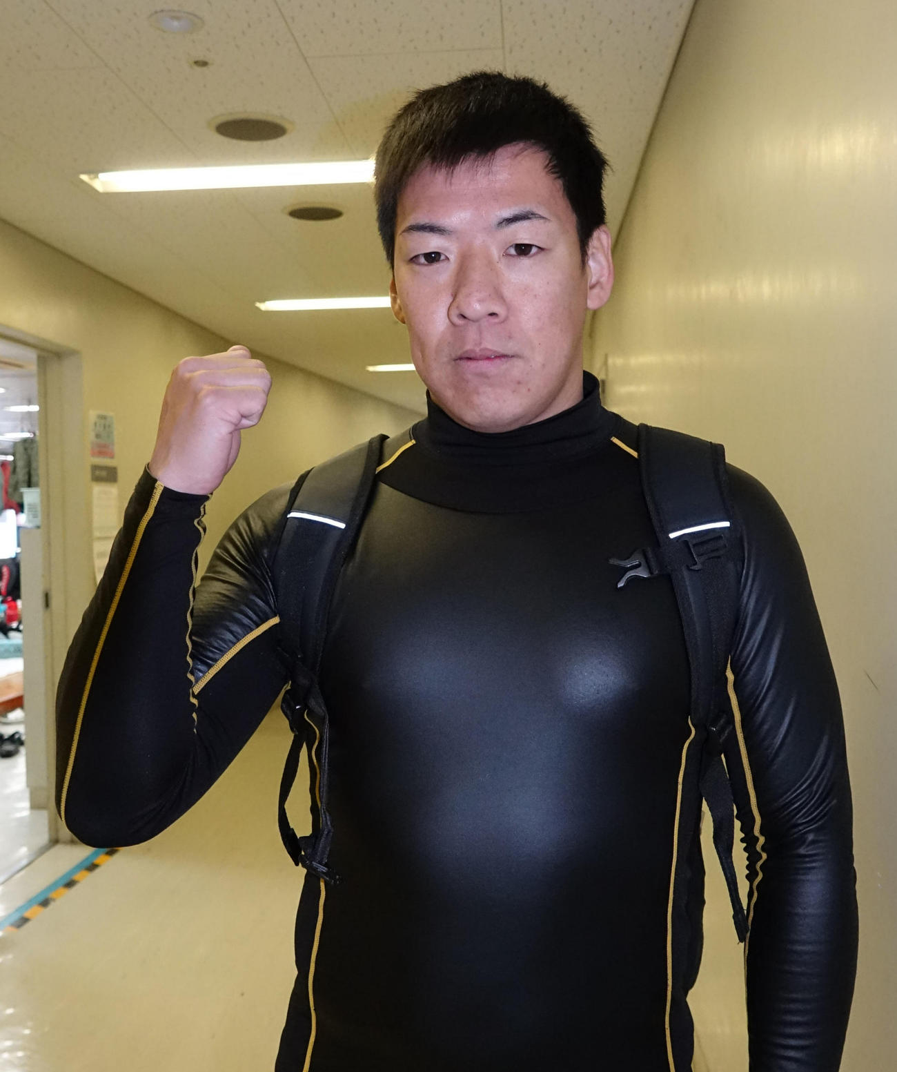 連勝で決勝進出を決めた今岡徹二