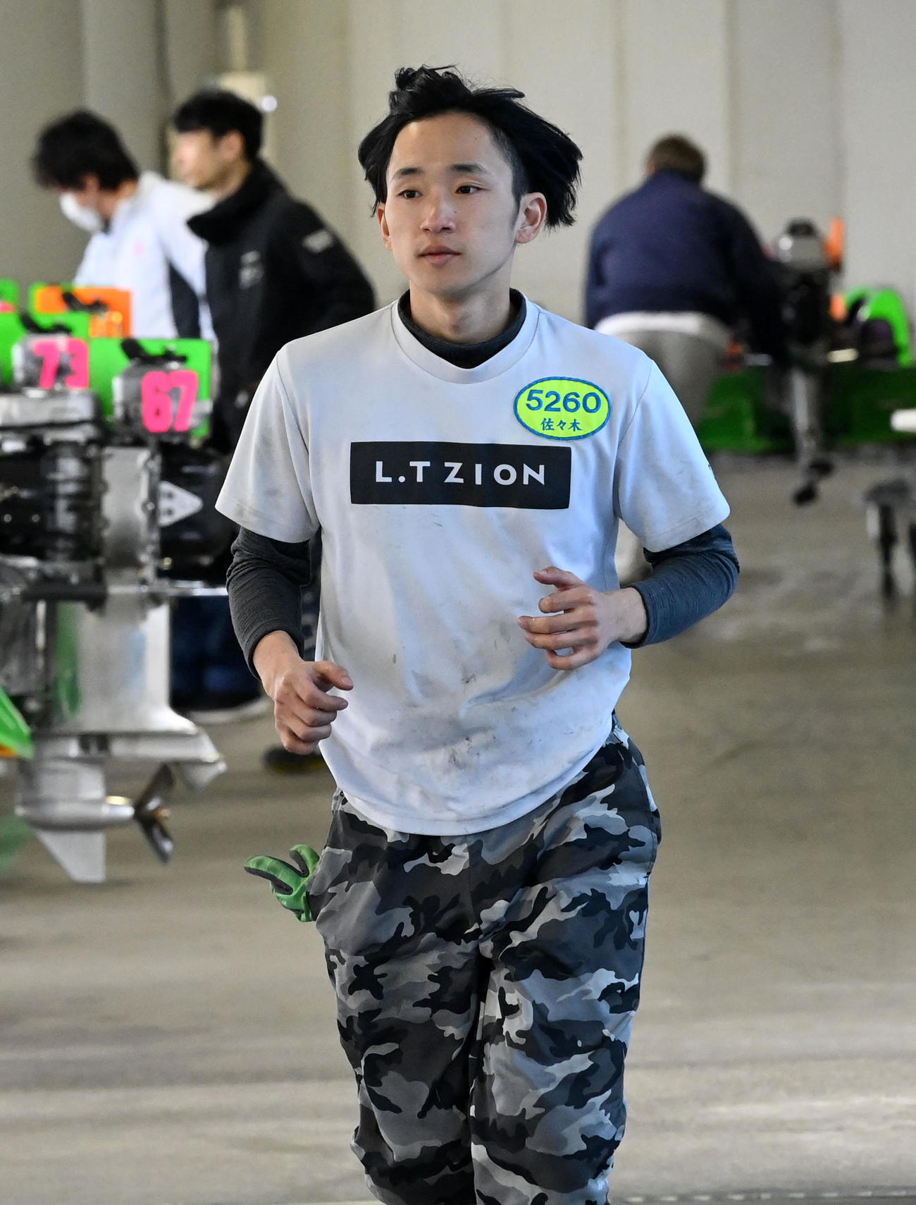佐々木海成元選手（2024年1月撮影）
