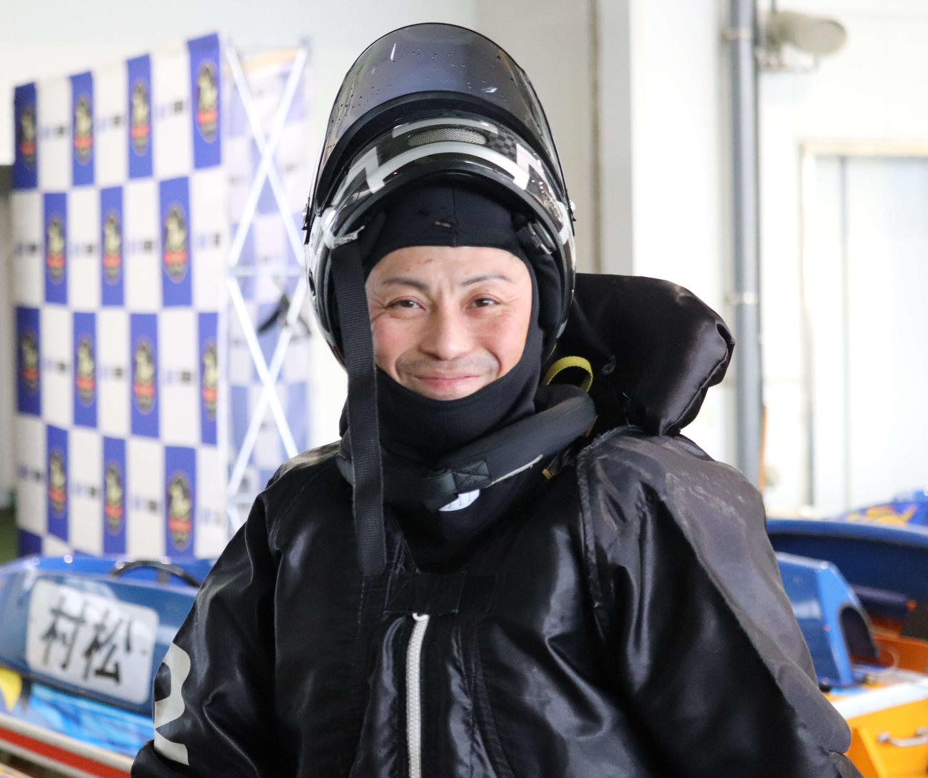 石田章央が久々の地元優出。笑顔でピットに引き上げてきた