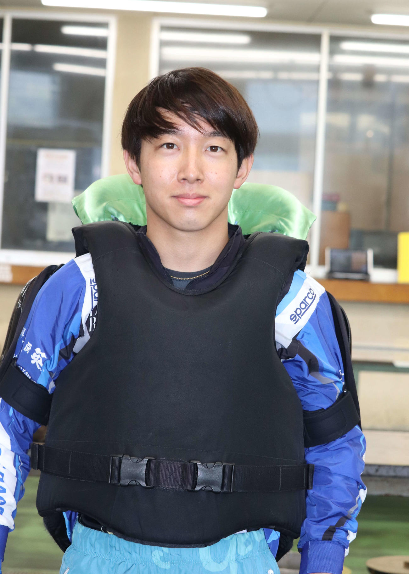 石原翼にエース候補66号機が渡った（撮影・神田成史）