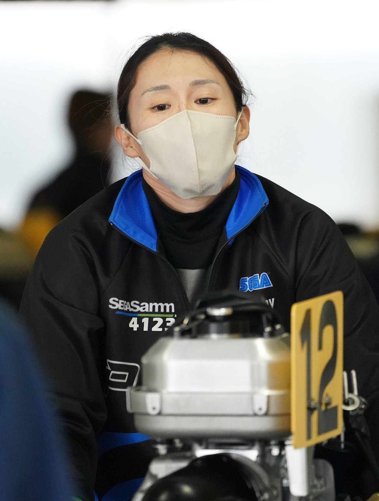 ヴィーナスシリーズ第22戦　常滑シンデレラカップ「前検日」　細川裕子（4123）（撮影・森本幸一）＝2024年3月4日、ボートレースとこなめ