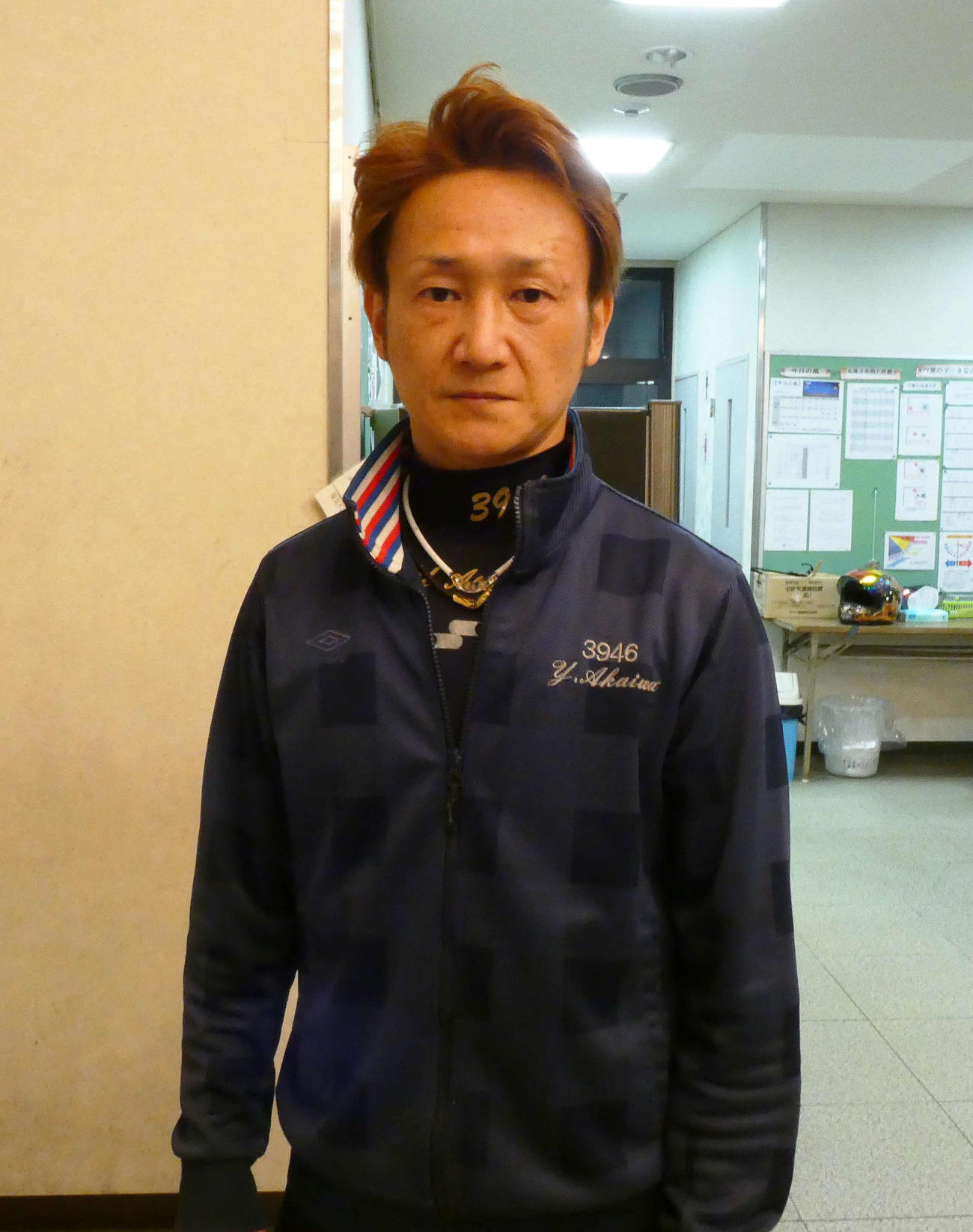 赤岩善生は初日6、12Rに登場する（撮影・前原一樹）