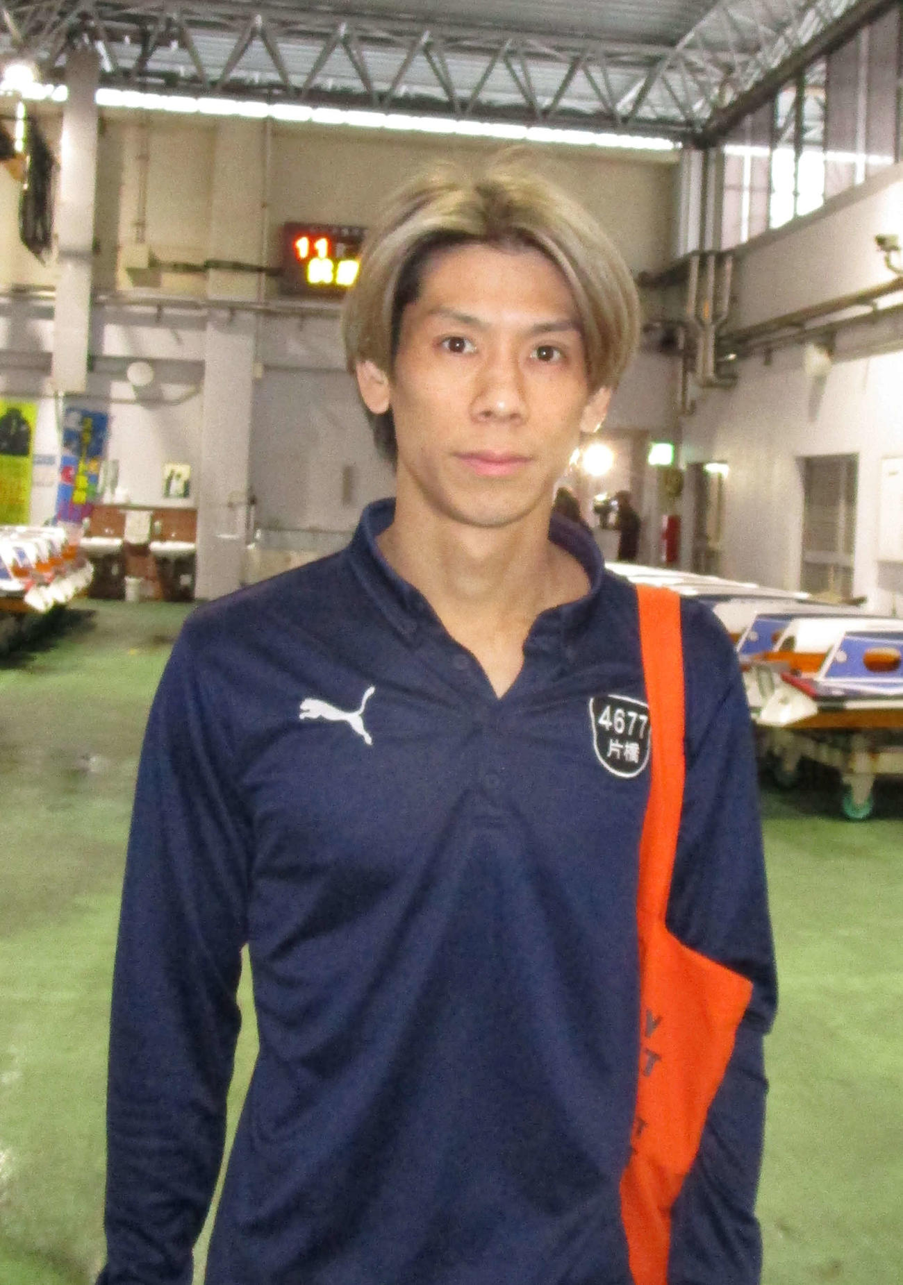 3節連続優勝を狙う片橋幸貴（撮影・安井雅彦）