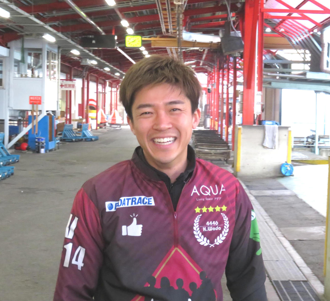 評判機ゲットを喜ぶ和田兼輔