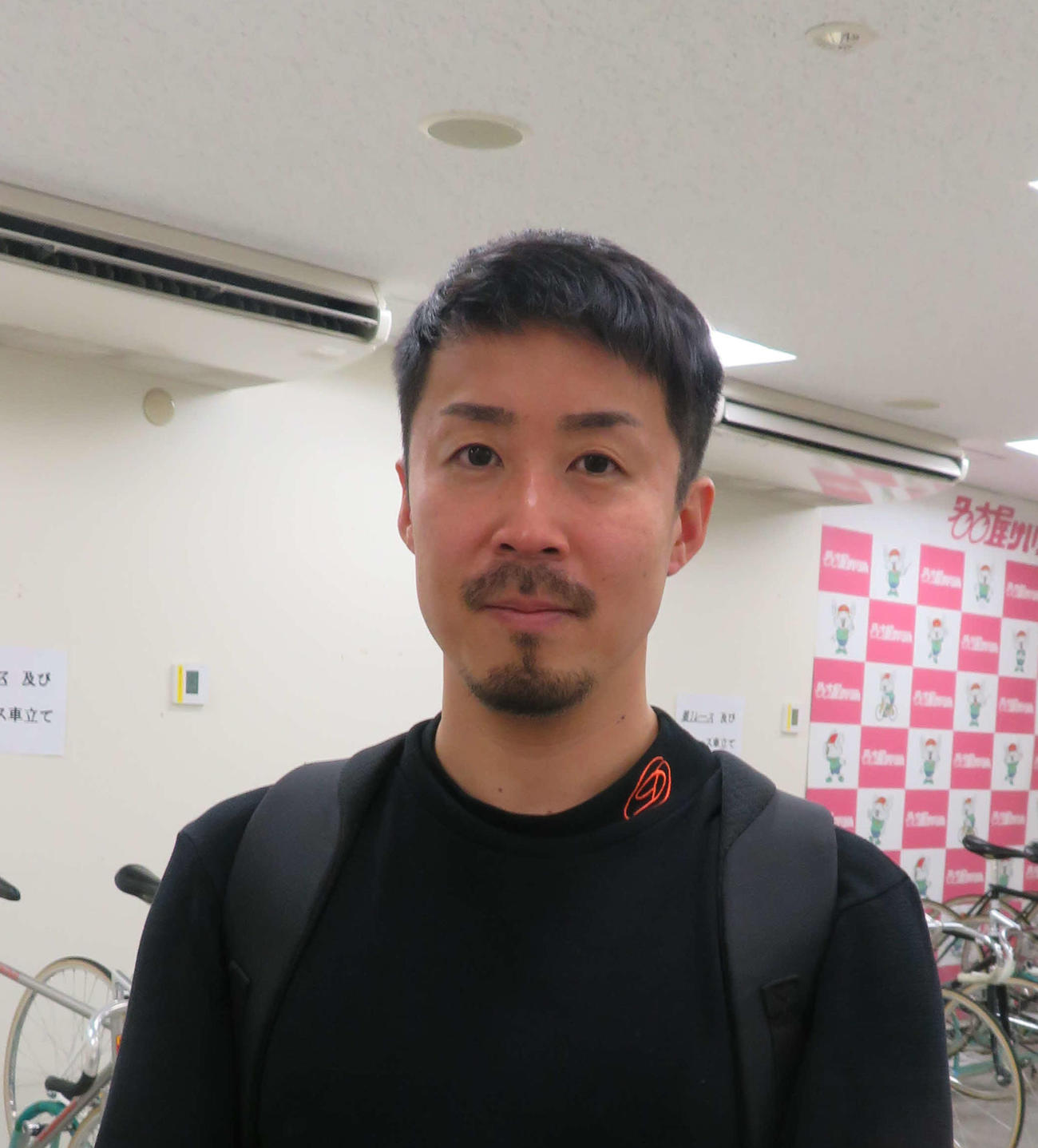 チ予選1R、快勝した小出慎也