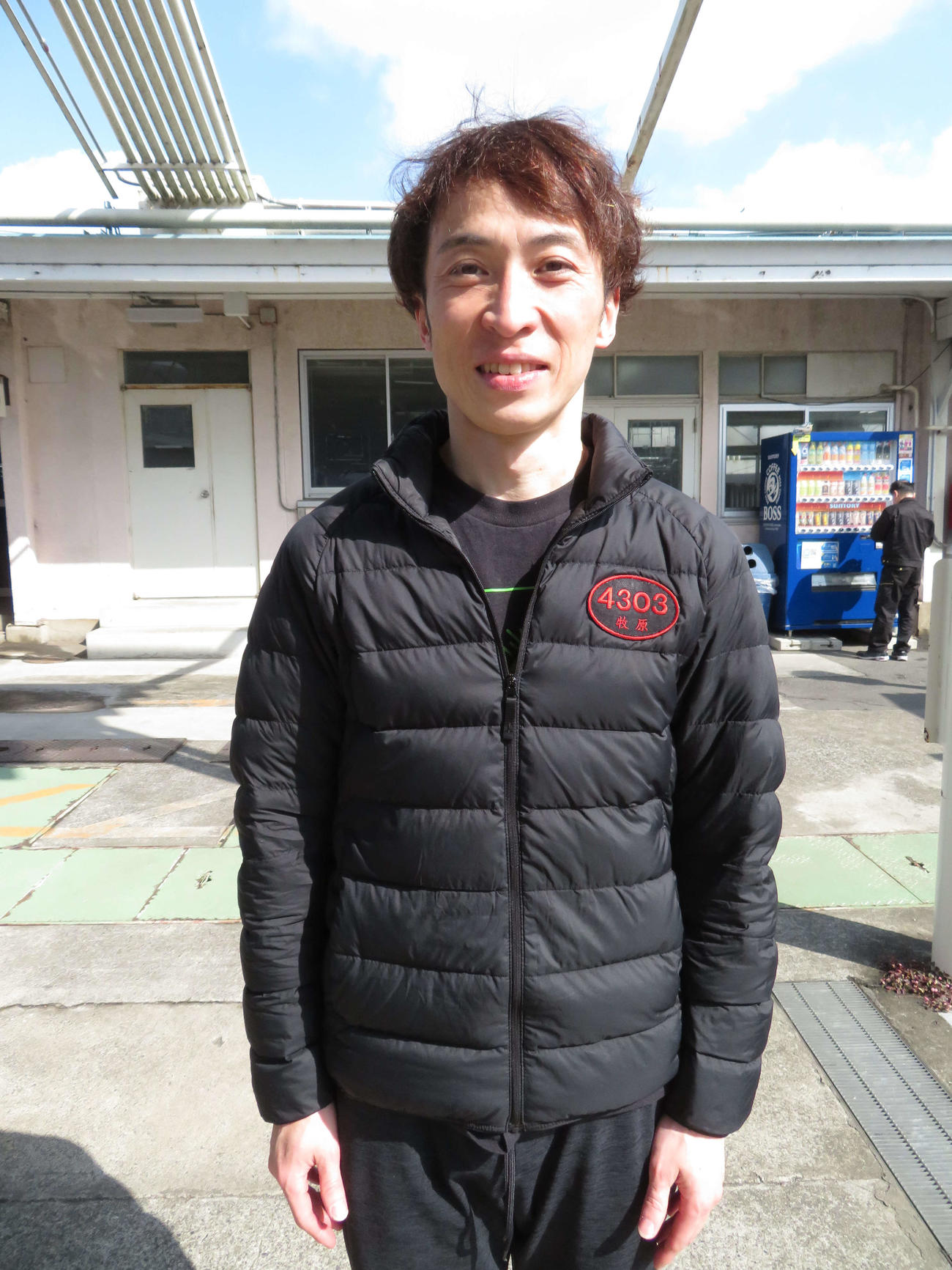 惜しくも予選突破を逃した牧原崇