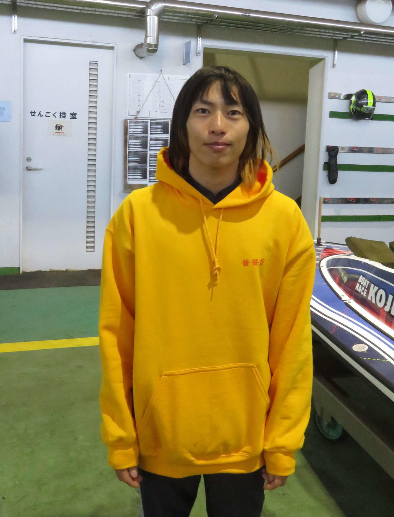 パワーを生かして連勝を決めた角山雄哉