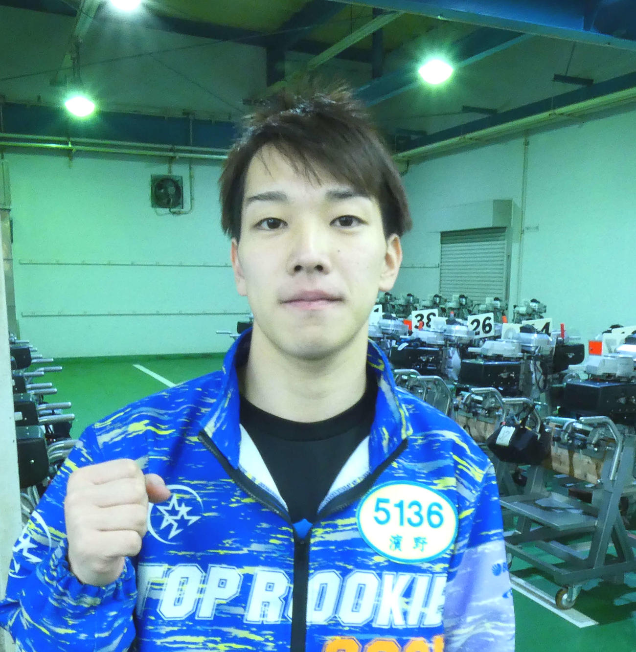 浜野斗馬が通算2度目の優勝＆地元初Vを決めた（撮影・前原一樹）