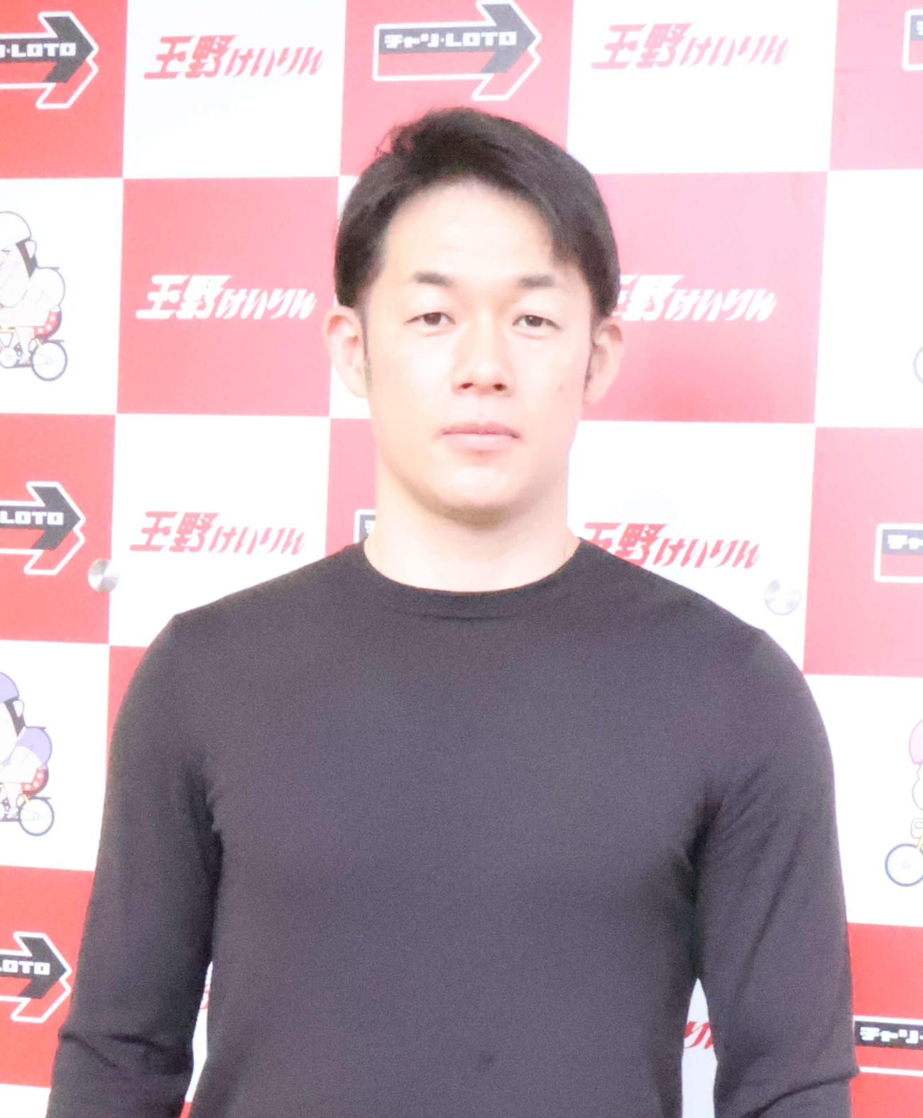 山田英明が激戦の準決10Rを突破する（撮影・山田敏明）＝2024年3月13日、玉野競輪