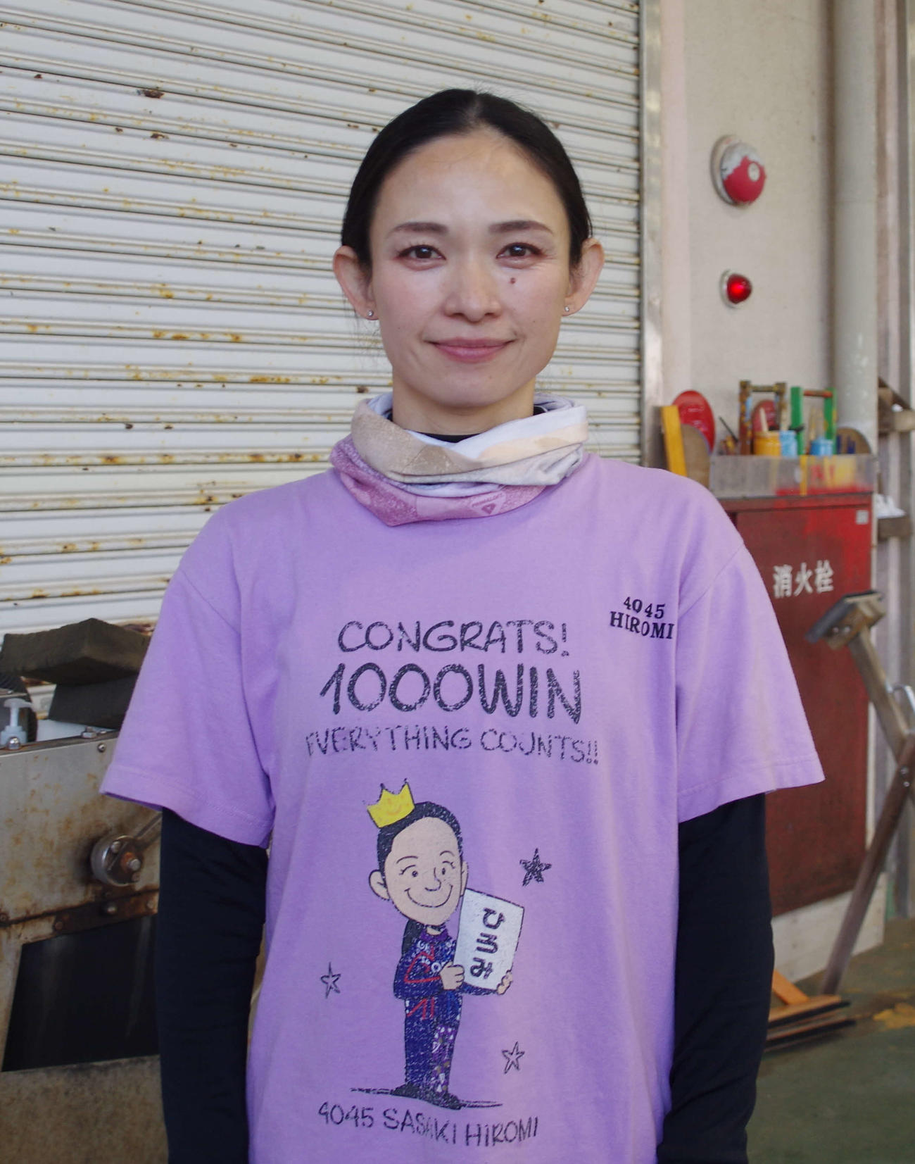 準優10Rの1枠をゲットした佐々木裕美