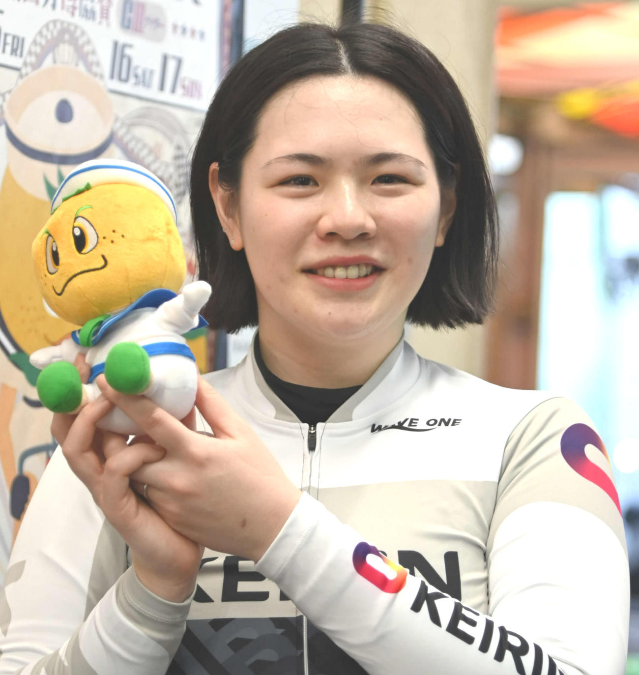気持ちを込めた走りを見せる細田愛未