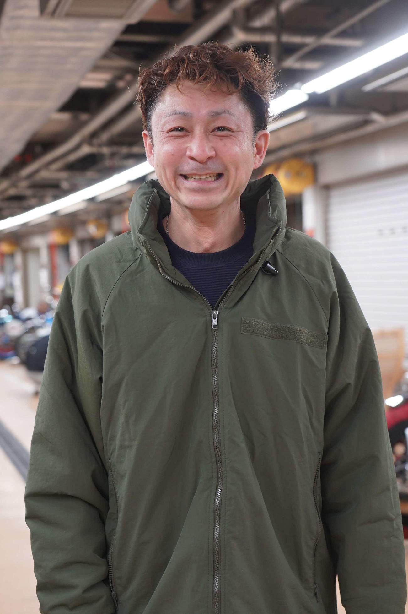 連続優勝中の金山周平が笑顔をみせた