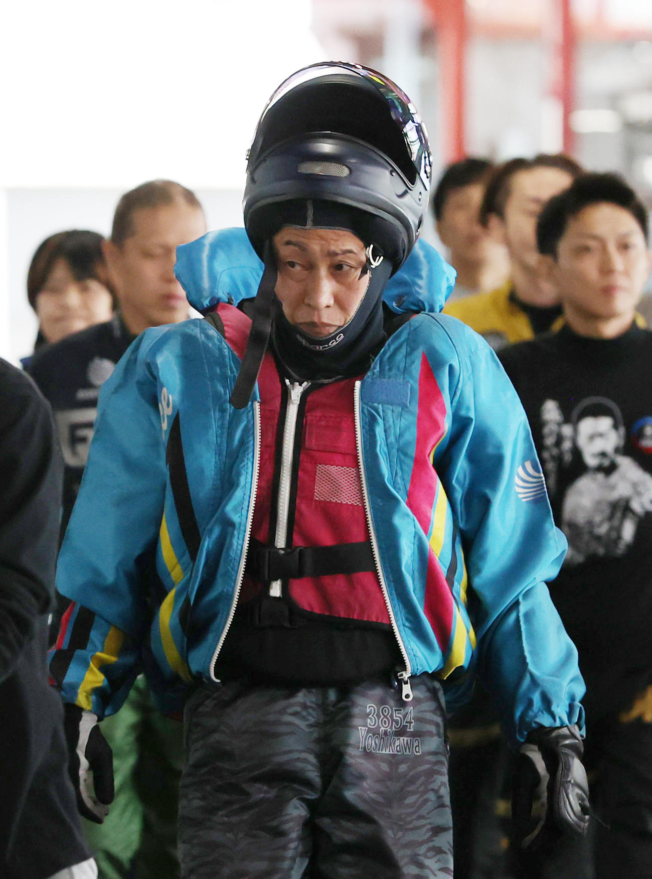 3日目予選4Rで1着の吉川元浩（撮影・柴田隆二）