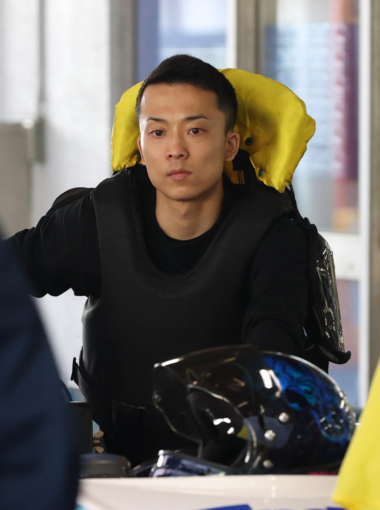 3日目予選12Rで1着の宮之原輝紀（撮影・柴田隆二）