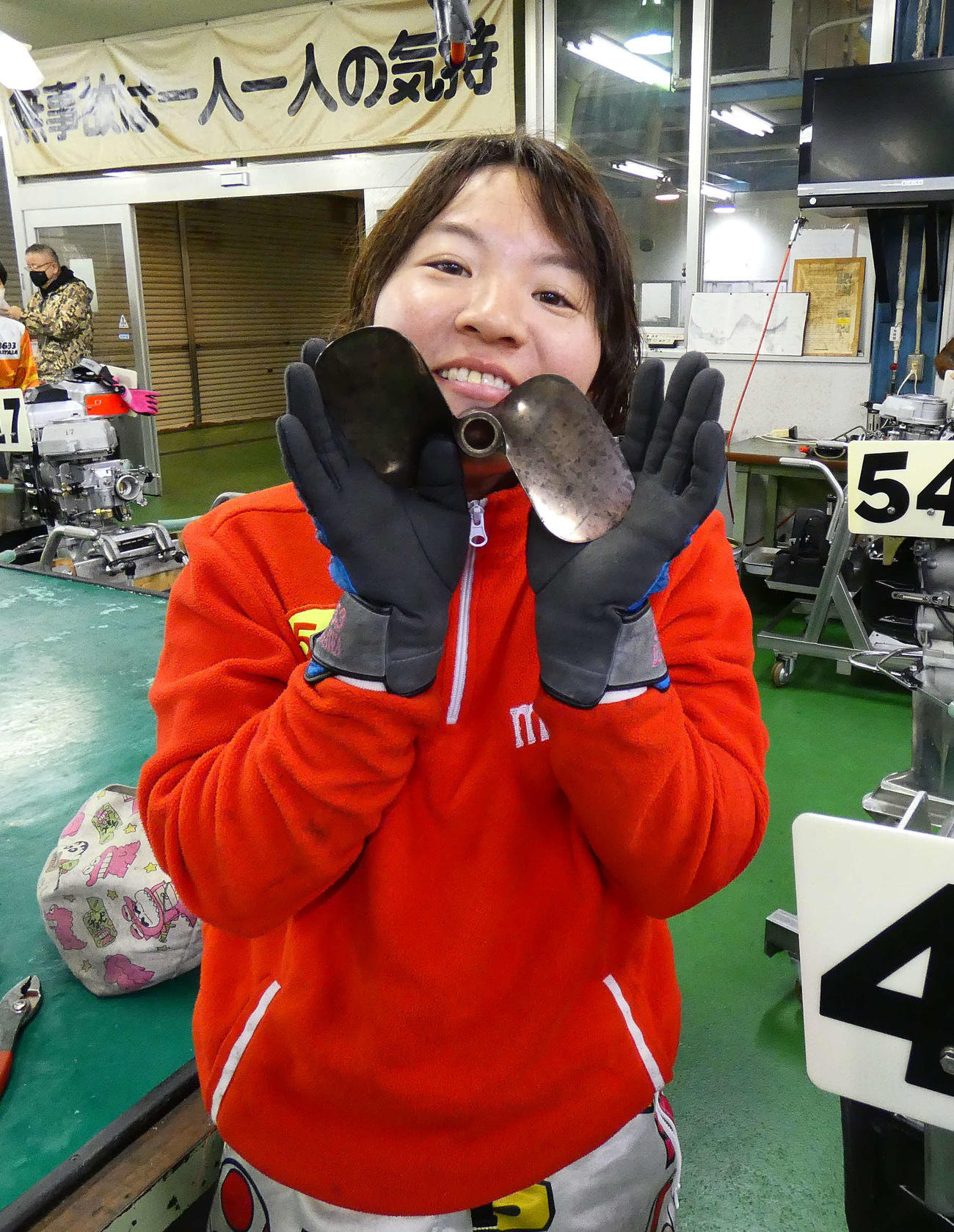佐藤ほのかは前回の優勝機をゲットした