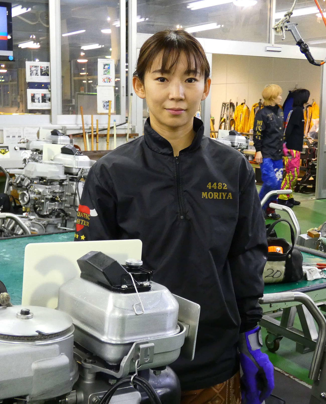 守屋美穂は初日7、12Rに登場する