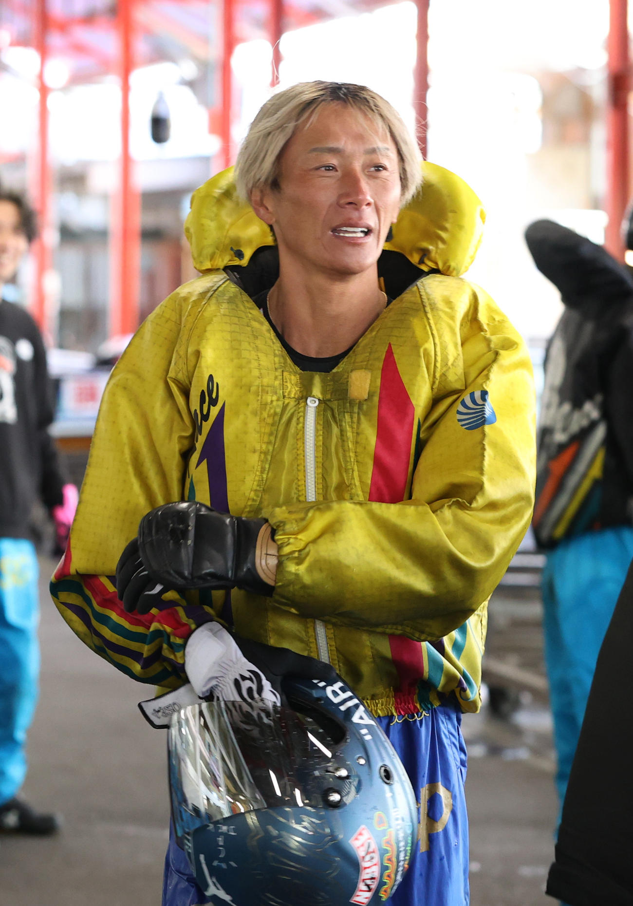 4日目予選6Rで2着の峰竜太（撮影・柴田隆二）
