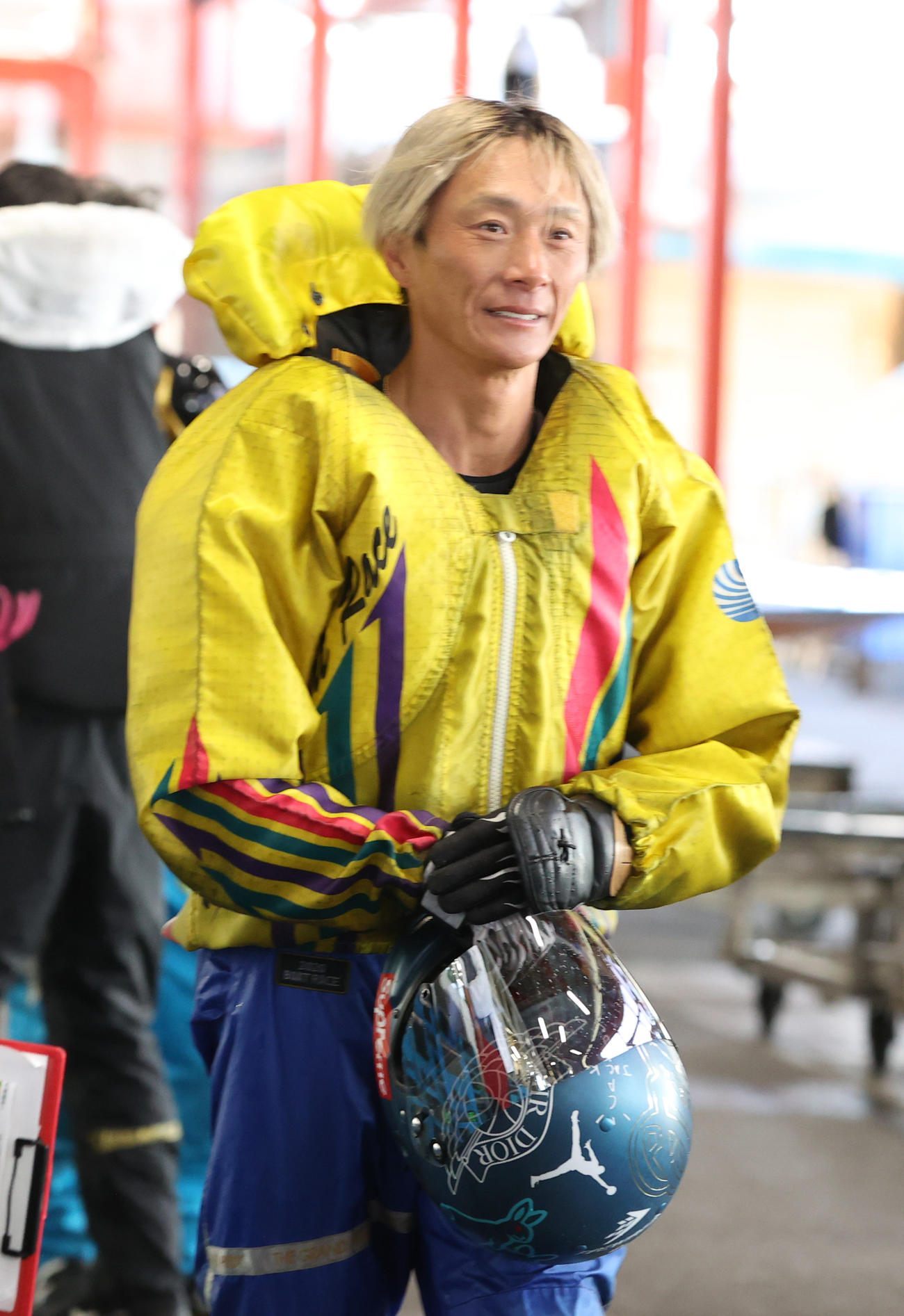 4日目予選6Rで2着の峰竜太（撮影・柴田隆二）
