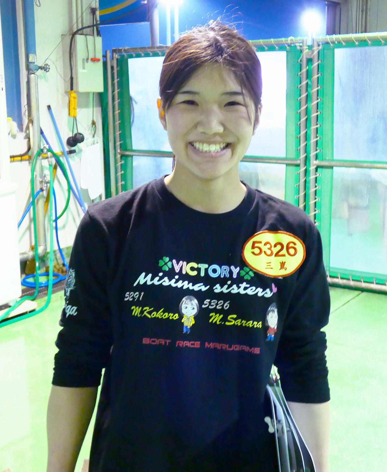 三嶌さららは3日目5R6枠にスタンバイする