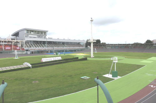 取手競輪場(2020年6月11日撮影)