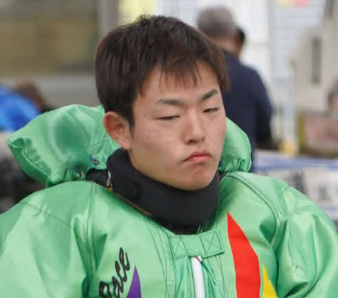 初日3Rで大外から3着に粘り込んだ水谷理人