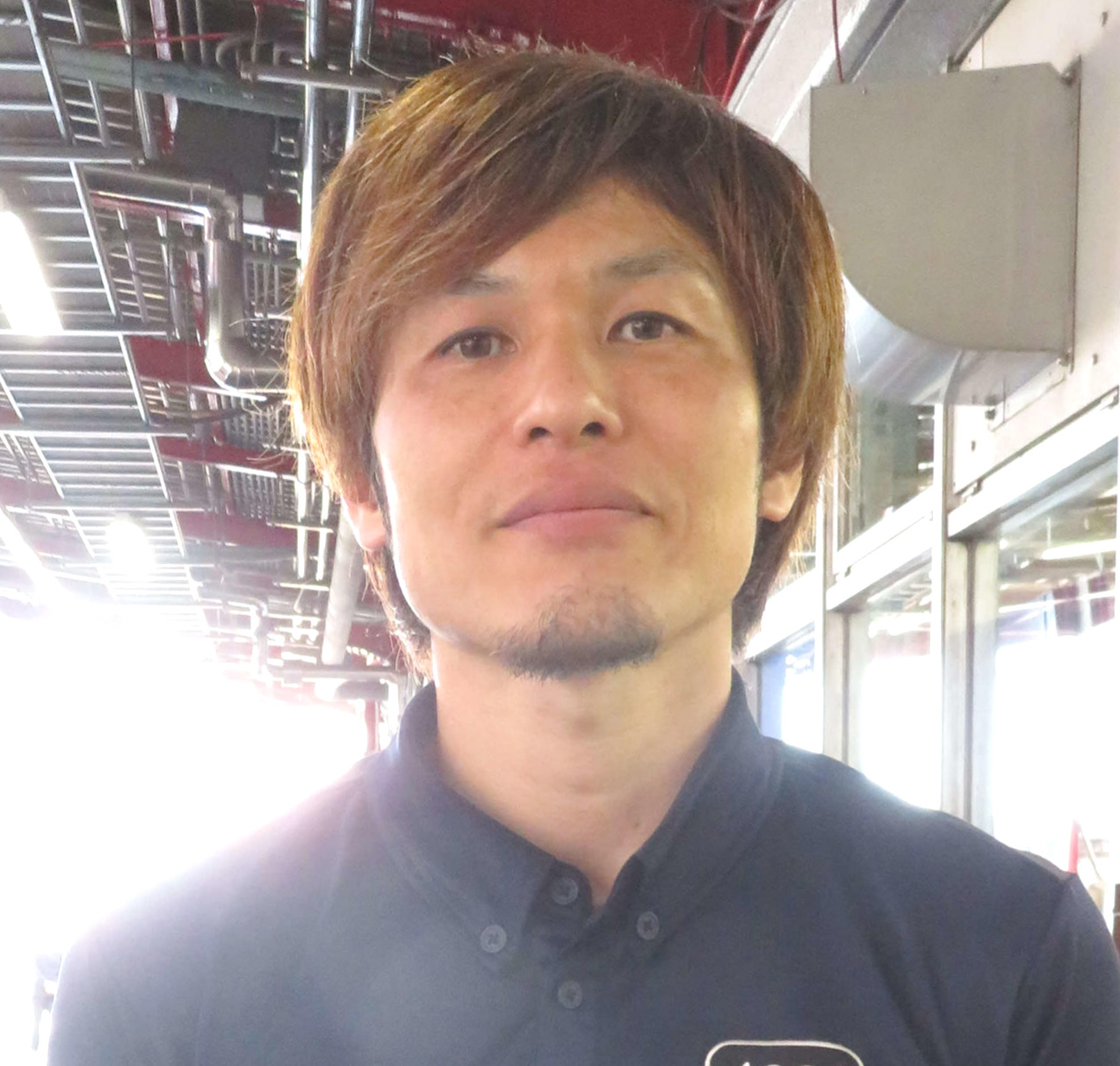 地元での連勝発進を喜ぶ佐竹友樹