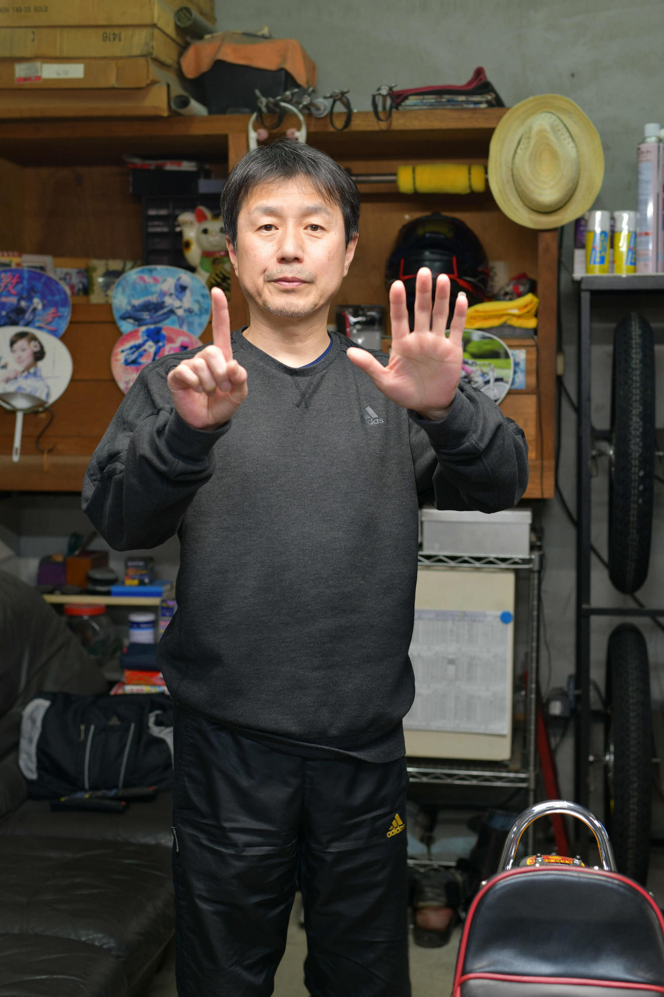 通算600勝を挙げた片岡賢児