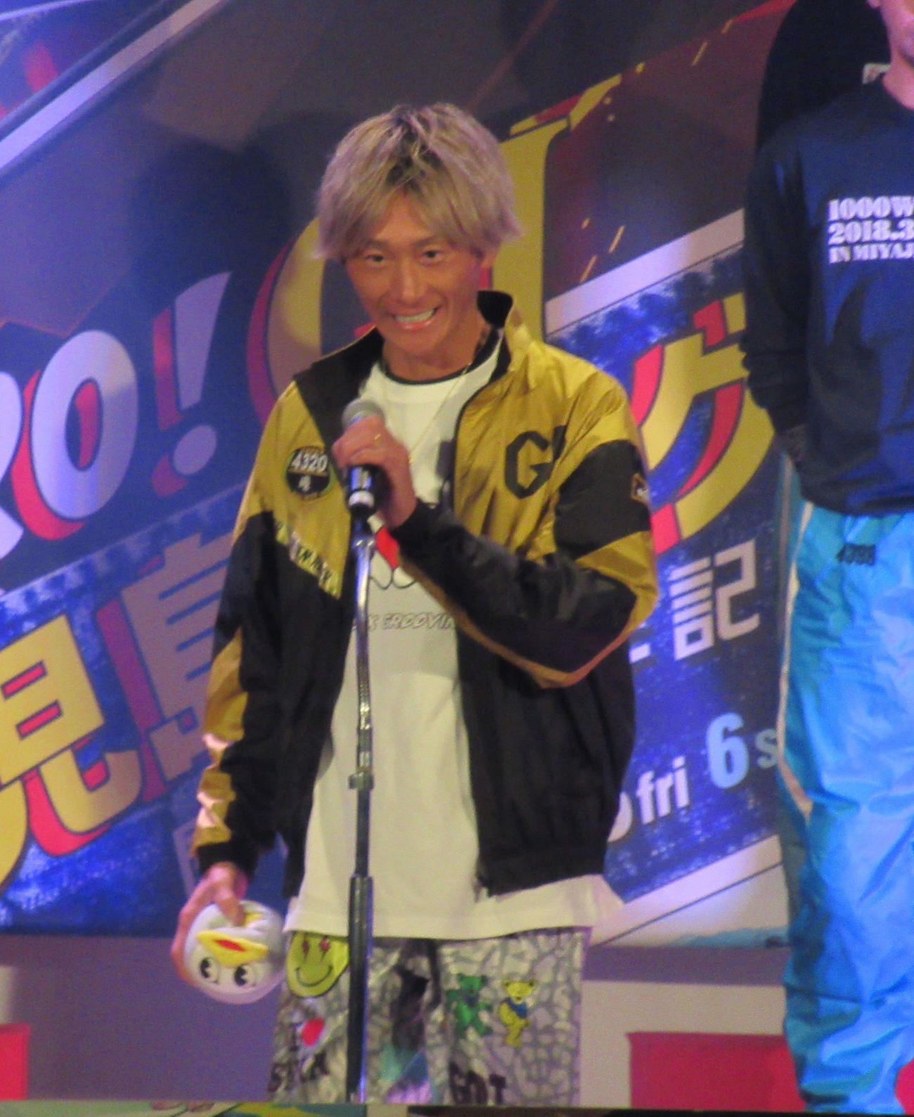 峰竜太の登場に会場のボルテージはMAX！