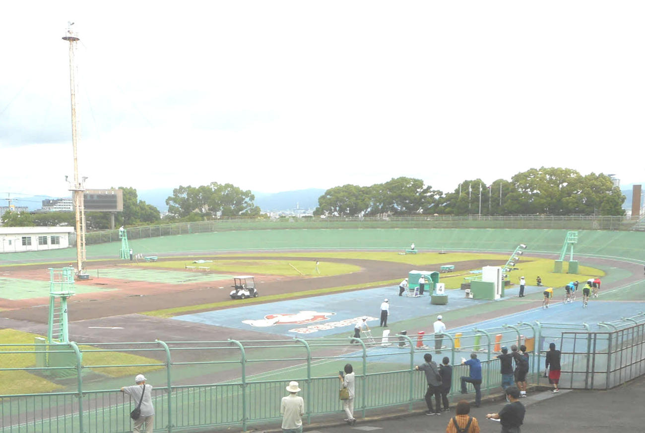 向日町競輪場（2020年6月28日撮影）