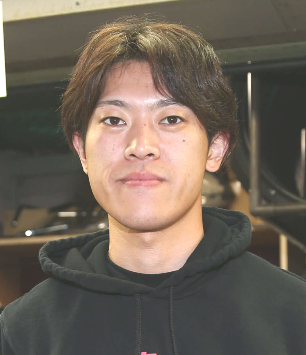 中村杏亮（2024年3月19日撮影）