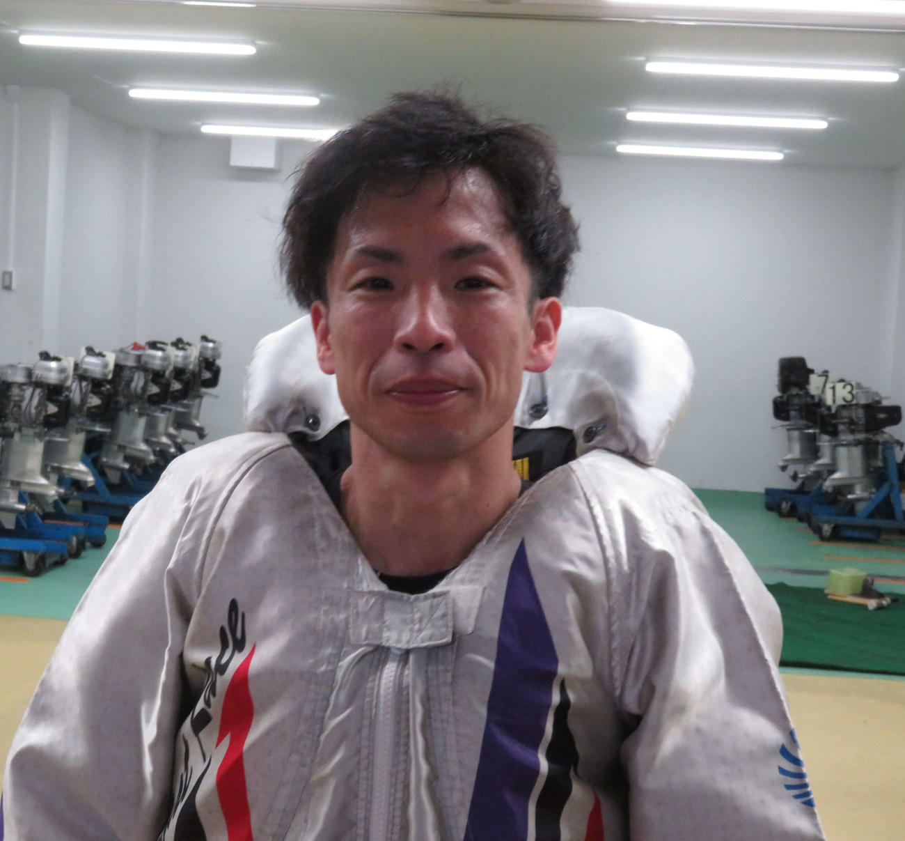 初日唯一の連勝を飾った上條嘉嗣
