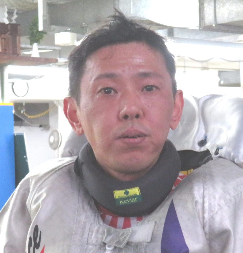 3日目連勝を飾った別府正幸