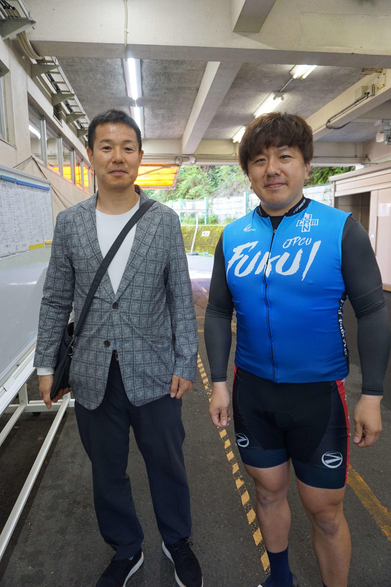 鷲田幸司は納得の話し合いの上で川村晃司(左)と別線になった