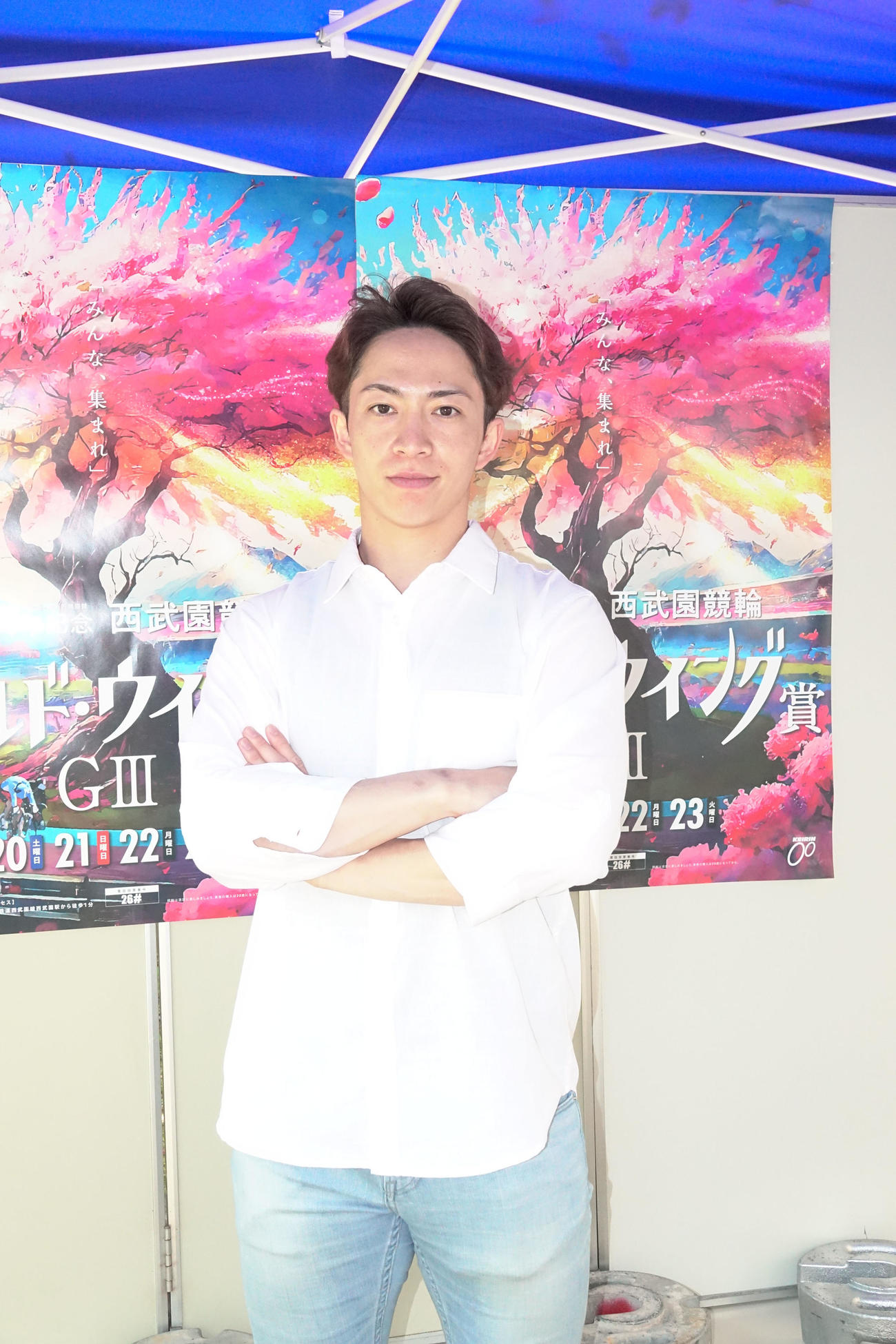 坂井洋（2024年4月19日撮影）