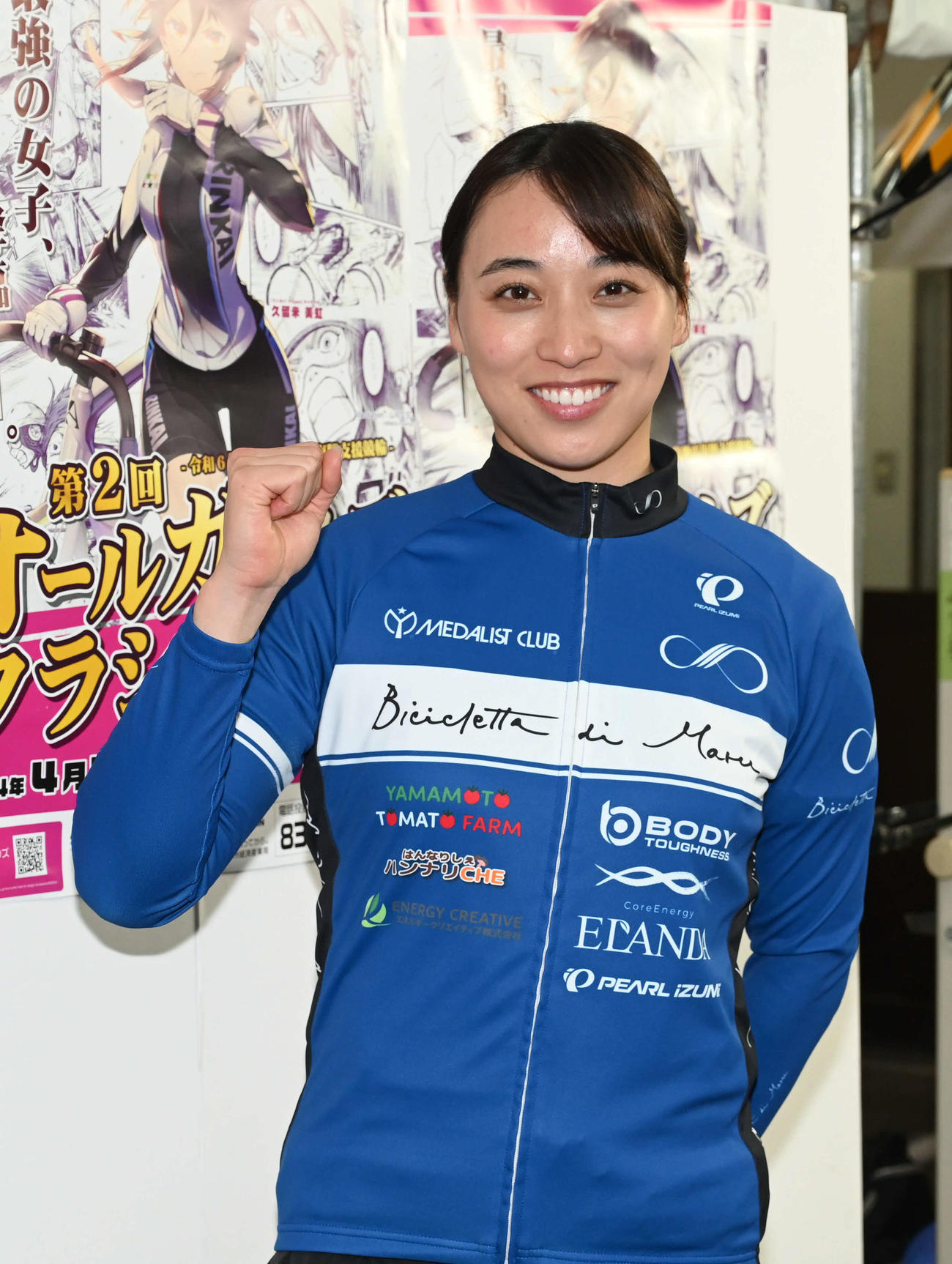 10R 3着となった2番車の久米詩（撮影・林敢治）