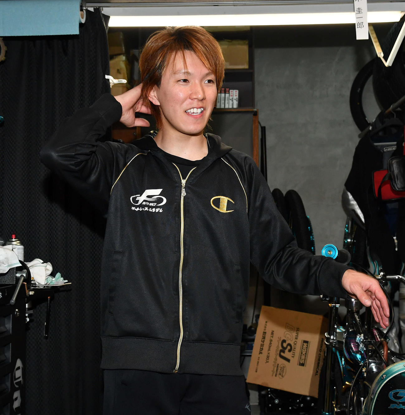 大会4連覇＆4度目のSG完全Vを狙う鈴木圭一郎（撮影・岩下翔太）