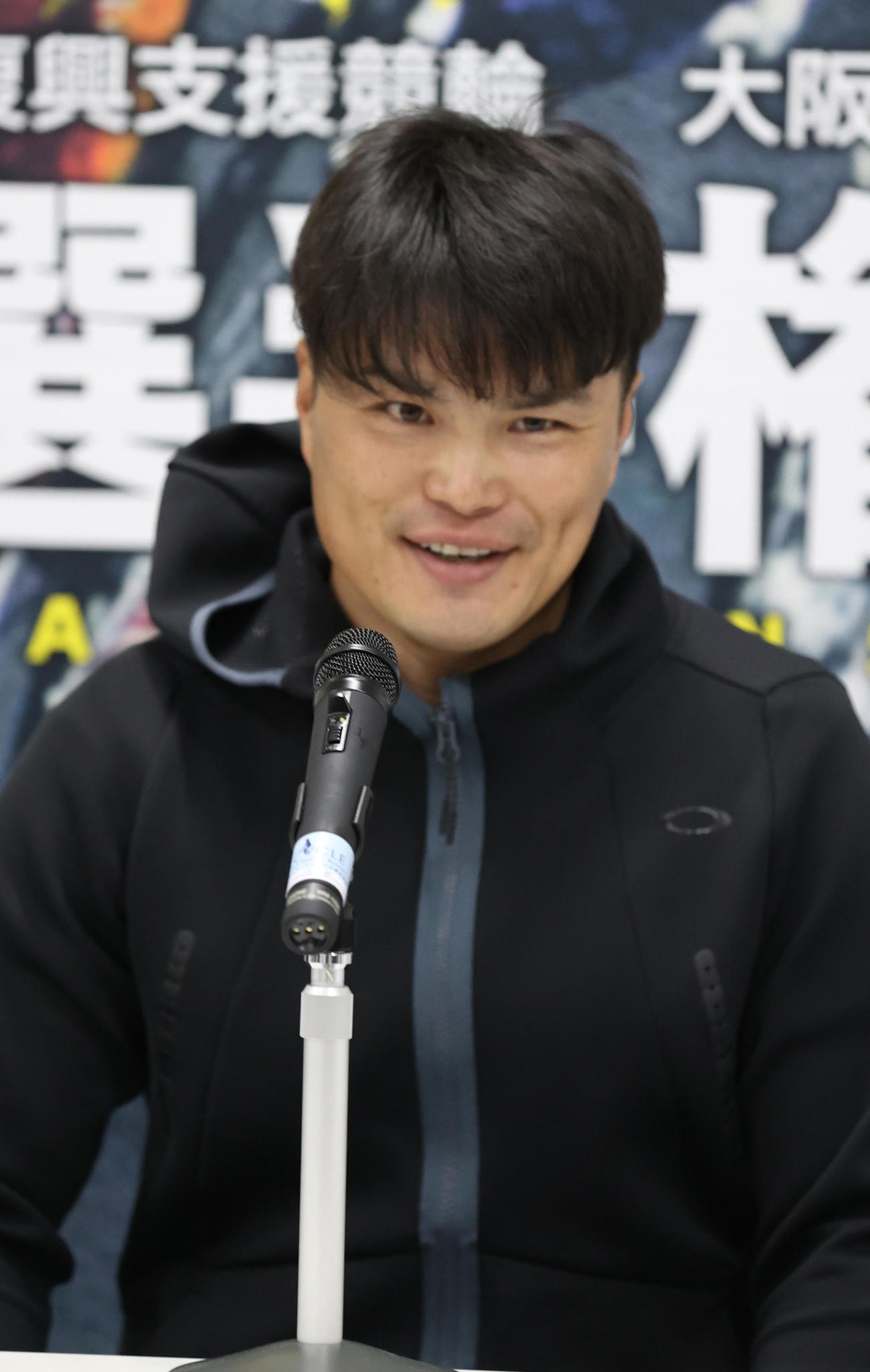 ゴールデンレーサー賞に向け会見する和田圭（撮影・柴田隆二）