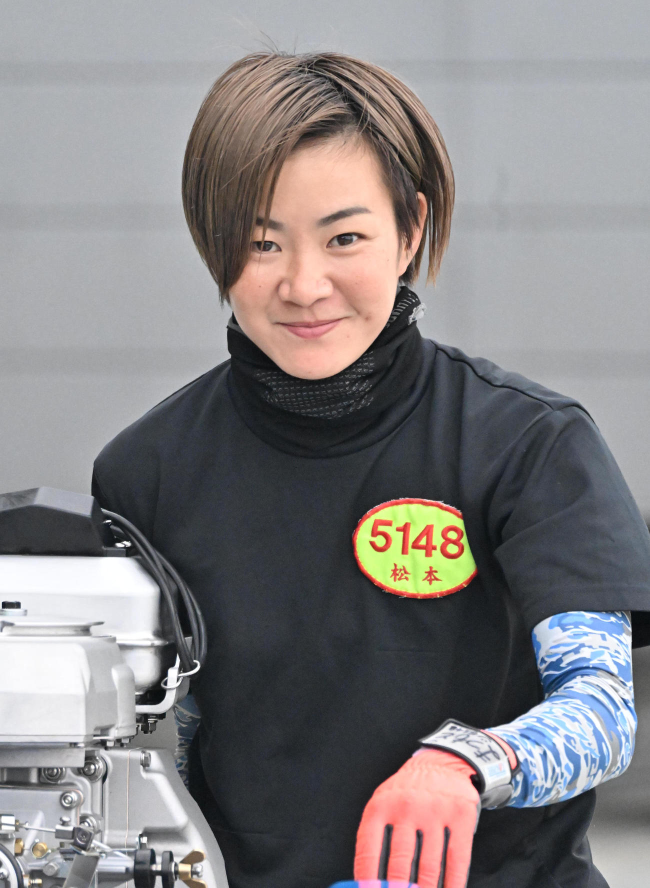 松本怜が、実戦での足に好感触を得ていた