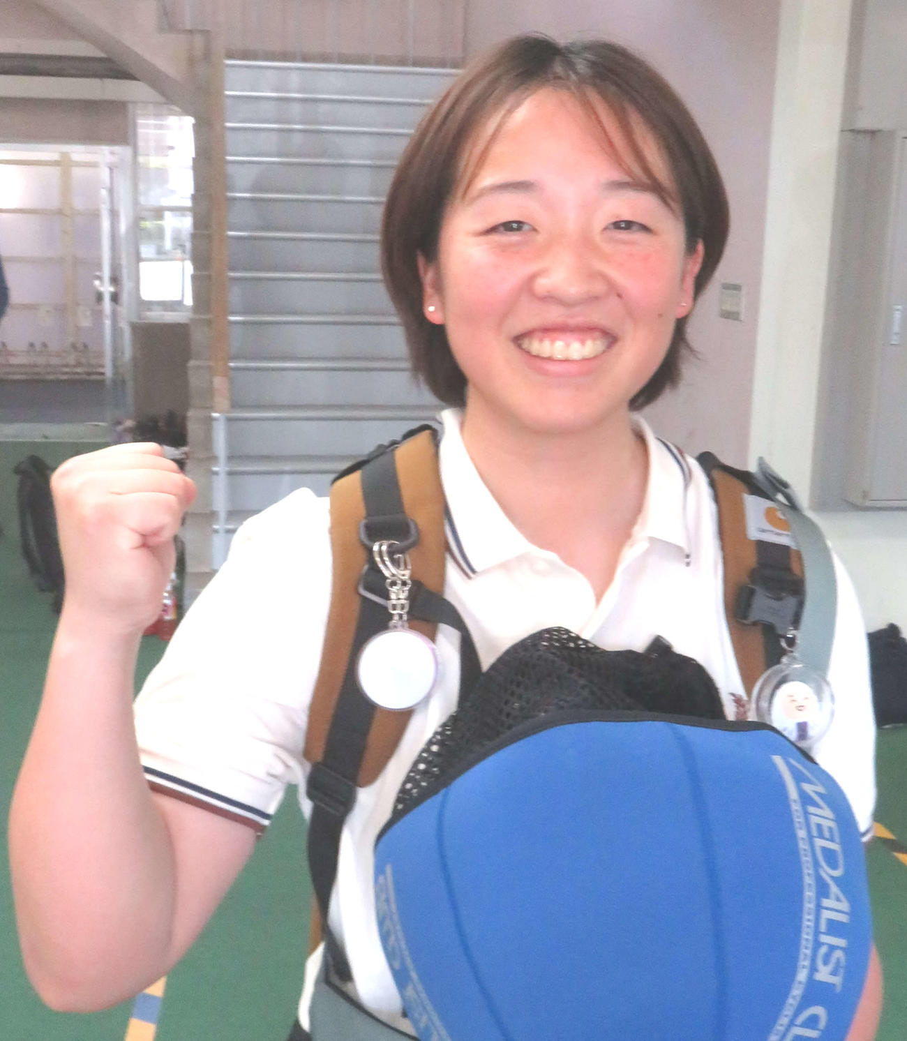 地元戦に気合十分の戸田瑞姫