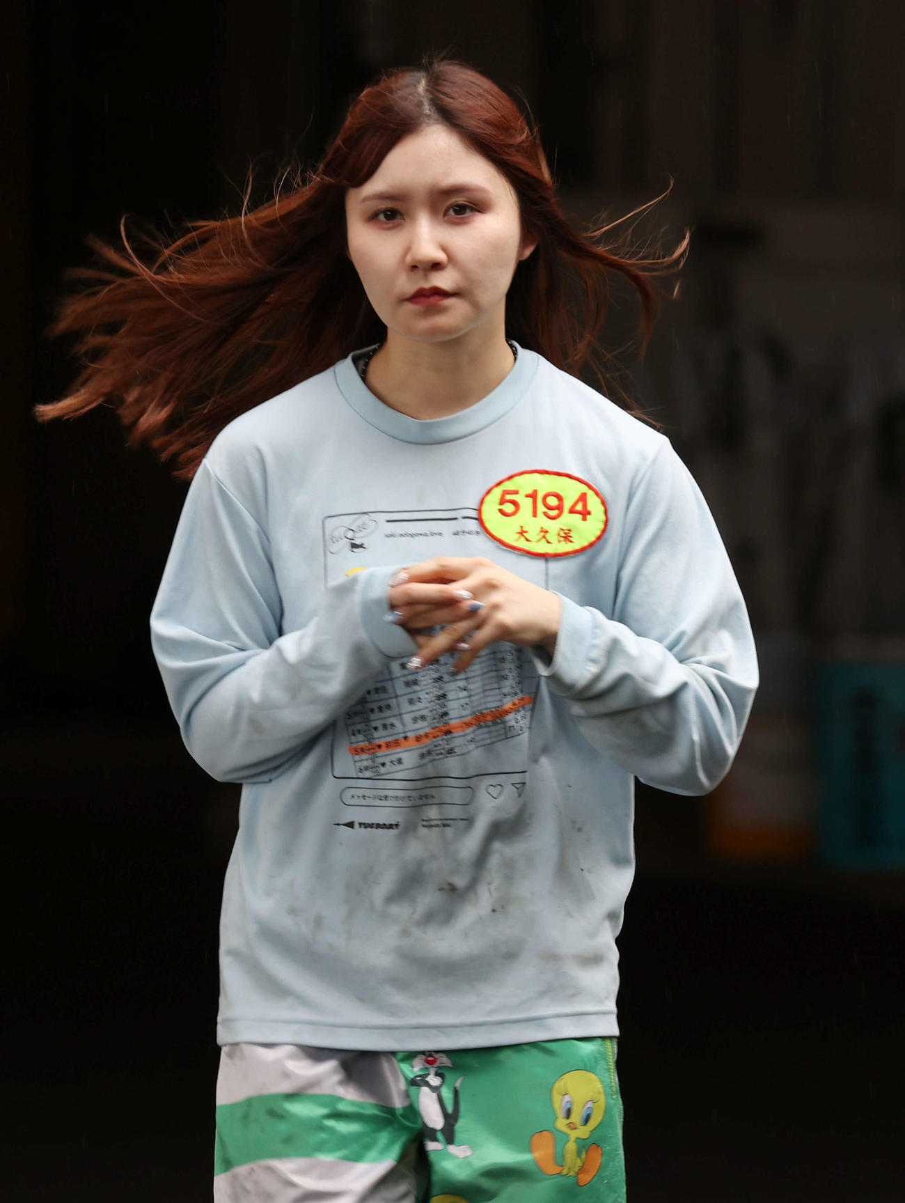 レディースオールスター前検　大久保佑香（撮影・加藤孝規）