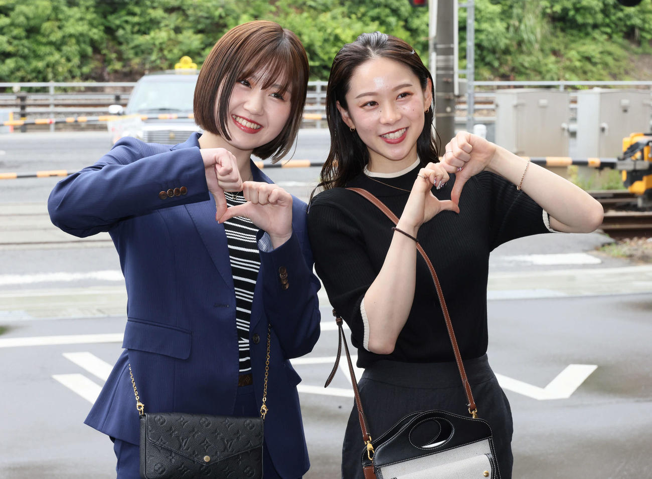 人気沸騰中の“W野田”野田彩加と野田なづき