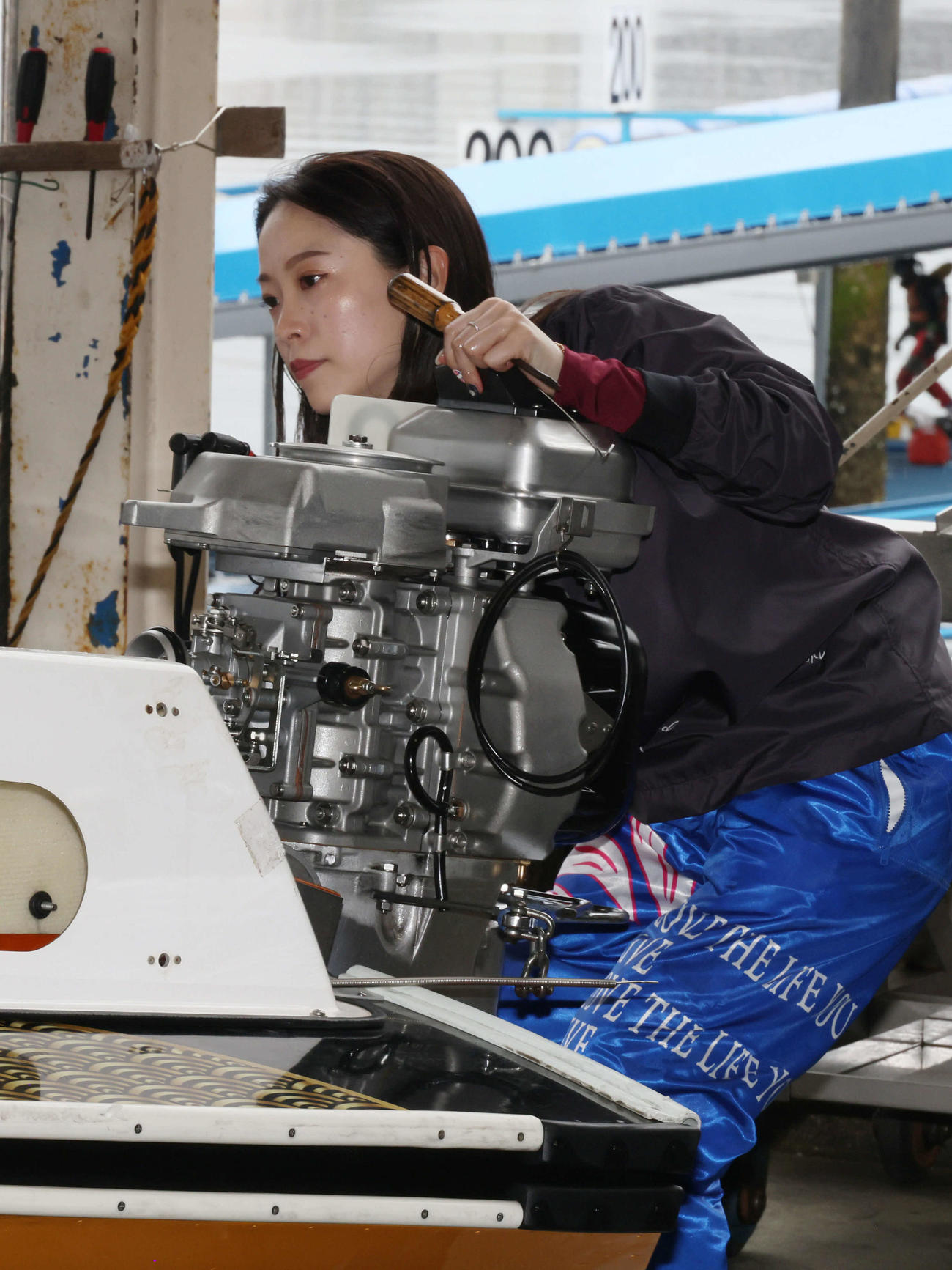 レディースオールスター前検　野田なづき5118（撮影・加藤孝規）