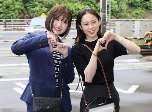 ボートレース】大人気の“W野田”彩加となづきがそろって愛くるしい笑顔