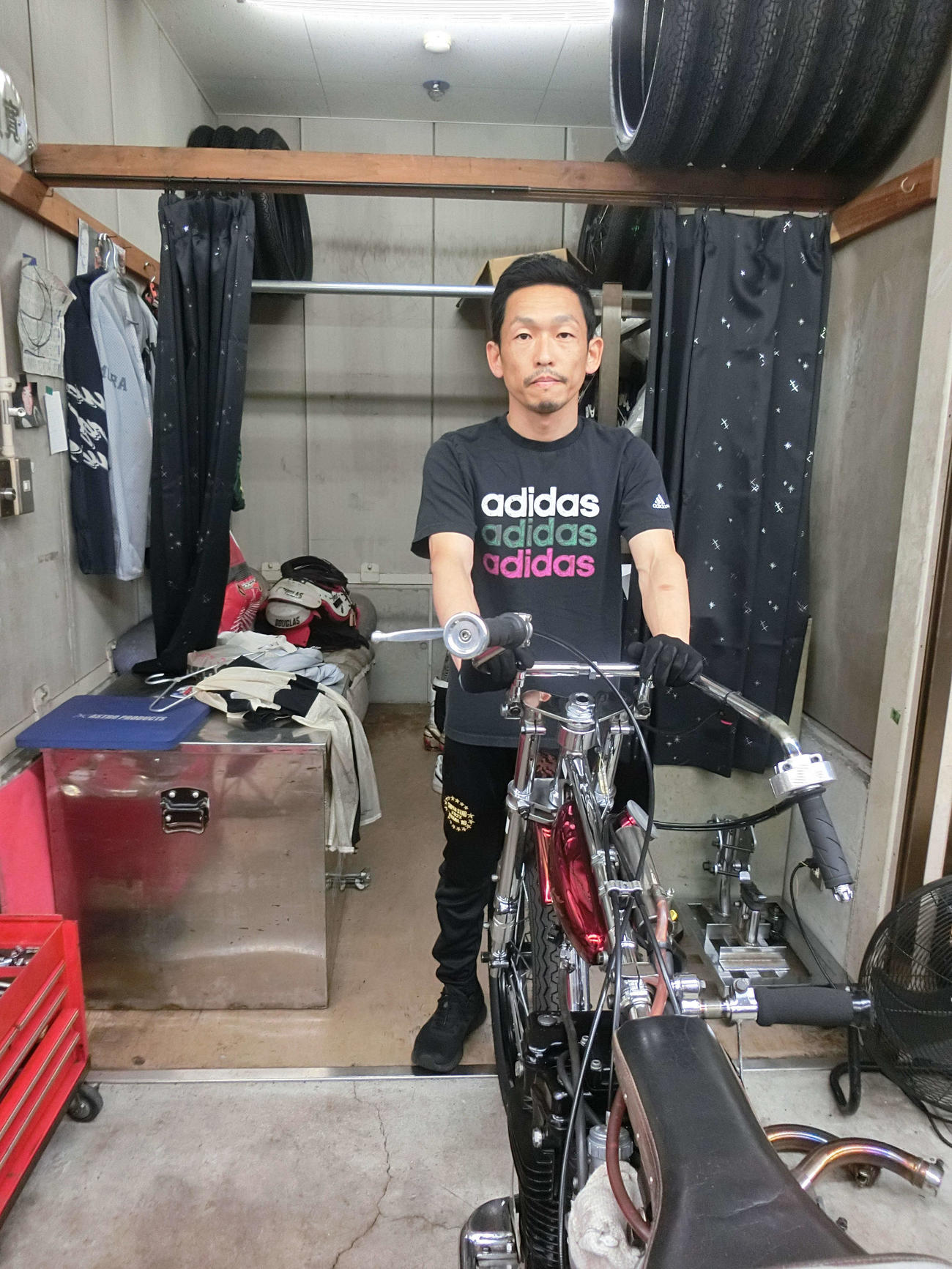 中村雅人は相性のいい大会で順当に勝ち上がる（撮影・海老原実）