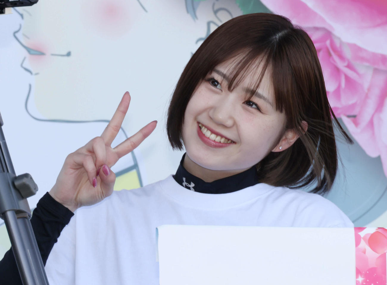 レディースオールスター　3日目　勝利者インタビュー　6R1着1番　野田彩加5146（撮影・加藤孝規）