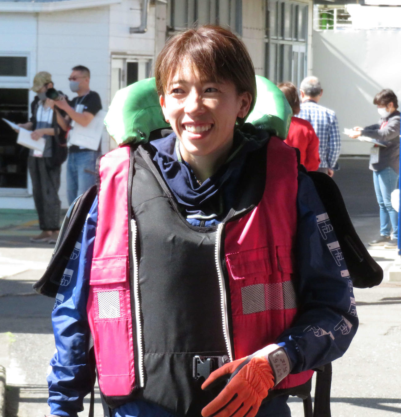 千葉真弥が産休からレースに復帰した